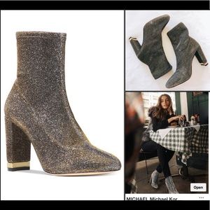 michael kors mandy glitter boots